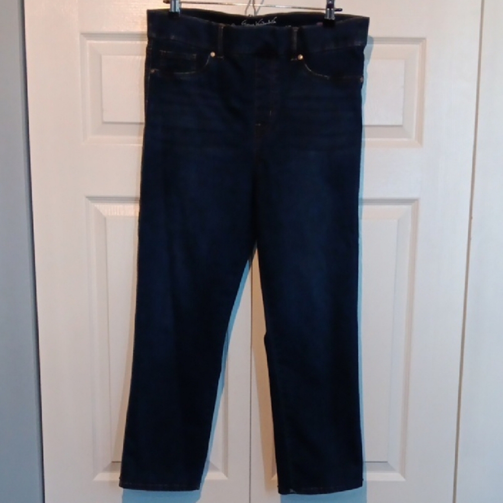 Gloria Vanderbilt Shape Effect High Rise Straight Women's Jeans Size 14